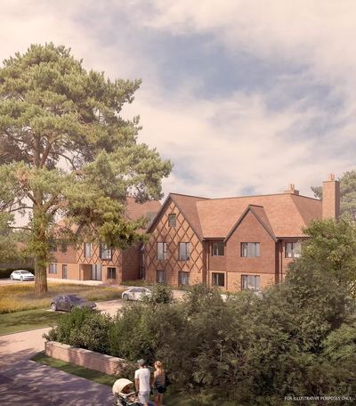 CGI of the Fareham development