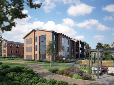 CGI of the Thanington Without development