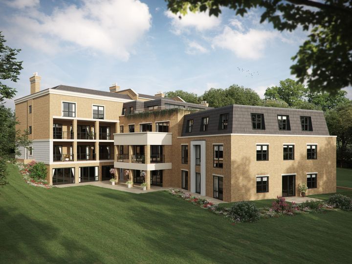 CGI of the Tenterden development.